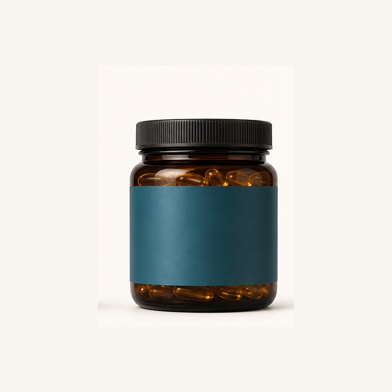 Omega-3 Softgels product mockup
